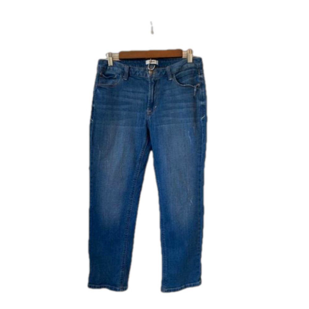 Kensie Women's 8/29 Jeans Slightly Distressed Skinny Western Streetwear Denim